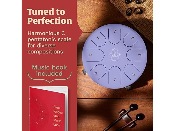 ZERBEAT Steel Tongue Drum