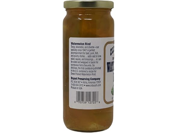 Old South Sweet Pickled Watermelon
