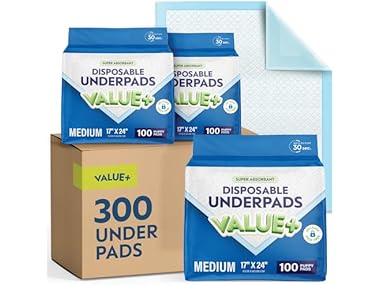 $19.99, Was $46.99, 57% Off! Disposable Chucks Pads [300 Pack - 17x24] dealfomo