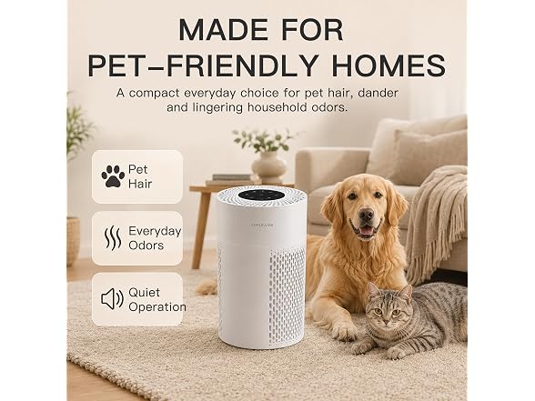 MEGAWISE 2-Pack HEPA Air Purifier