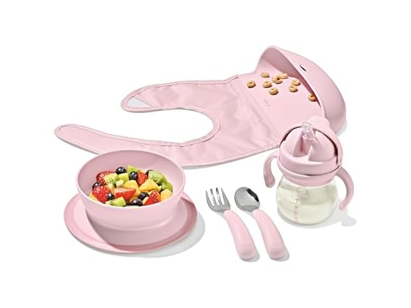 OXO Tot Baby Mealtime Set, Baby Spoons