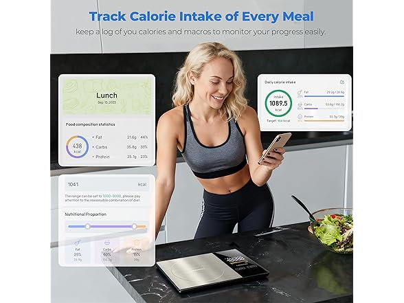 WARMKEY Smart Nutrition Food Scale