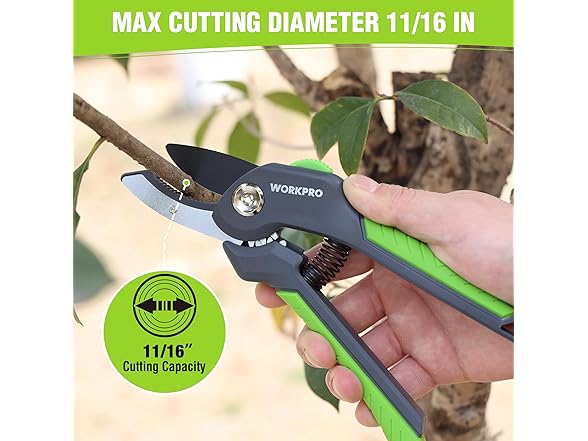 WORKPRO 8.5 Anvil Pruning Shear