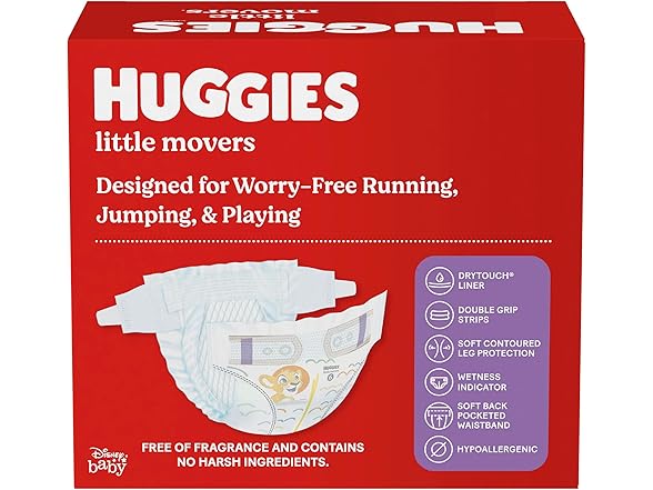 Huggies Little Movers Size 5, 120ct