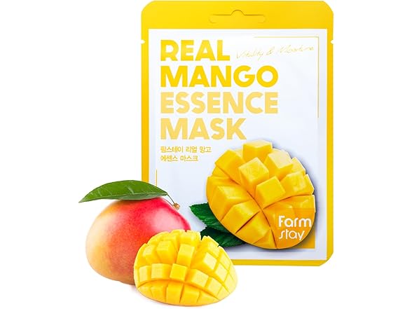 FARMSTAY Real Mango Essence Mask - Mango