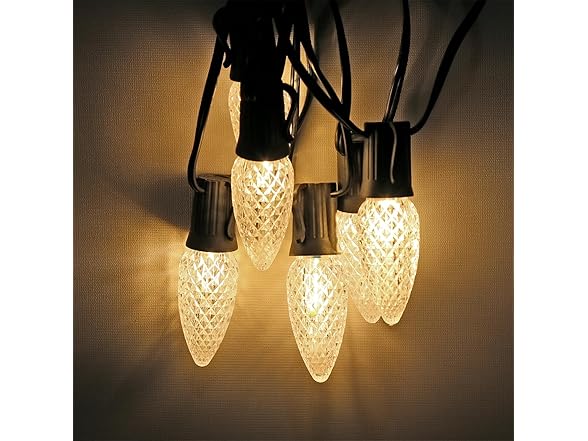 MYEMITTING 50 Pack C9 Christmas Lights