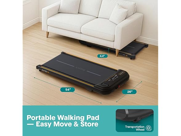 SereneLife Portable Treadmill 2.5HP Walking Pad