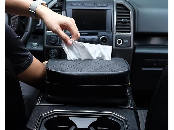 TOVERT Extra Large Car Tissue Holder