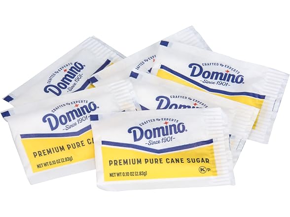 Domino Sugar Packets, 0.1 Ounce (Pack of 2000)