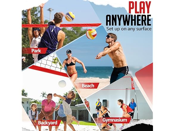 ZEALFEEL Volleyball Net