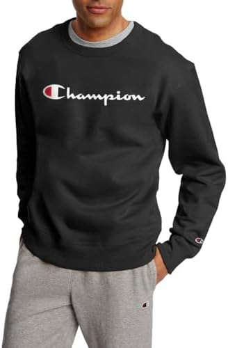 Champion Men's Sweatshirt, Powerblend, Fleece Midweight Crewneck Sweatshirt(Reg. or Big & Tall)