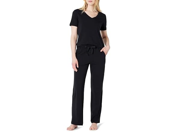 Amazon Essentials Women Short Sleeve Soft Pant Set