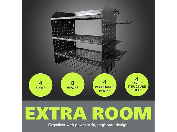 Pearington Modular Pegboard Rack