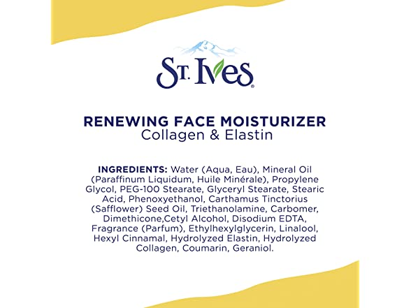 St. Ives Collagen Facial Moisturizer, 10oz