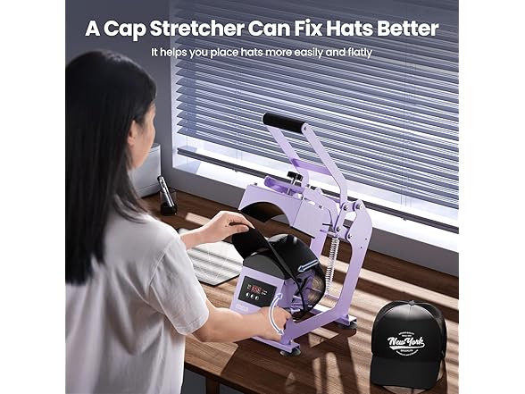 EENOUR VND05904 hat press Purple