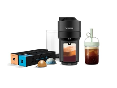 $59.99, Was $109.99, 45% Off! Nespresso Vertuo Pop+ Cold Coffee Maker dealfomo