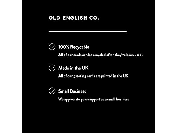 Old English Co. Funny Anniversary Card