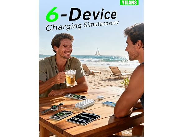 YILANS 50000mAh Charger with Build-in Cables