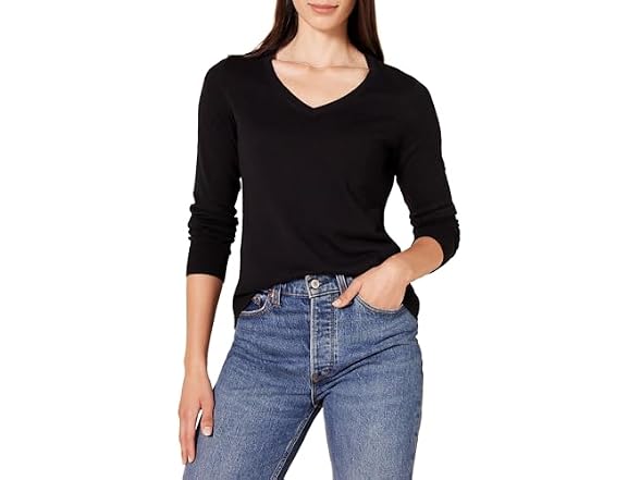 Amazon Essentials Women V-neck Sweater