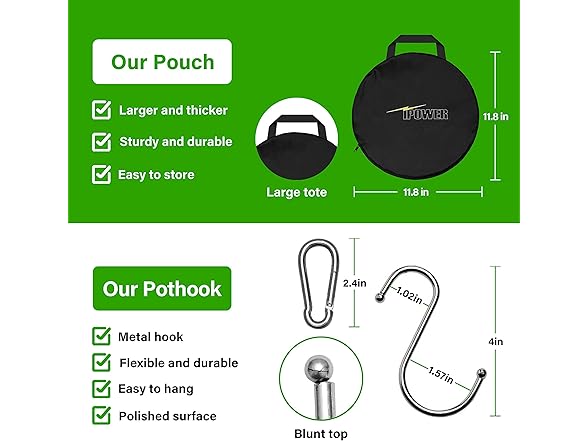 YSSOA Herb Drying Rack Hanging 2 Layer 24''