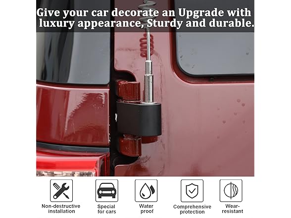 Toyota FJ Cruiser Tailgate Antenna