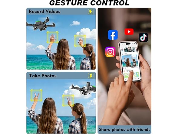 SOZUN Mini Drone for Kids Drones with Camera