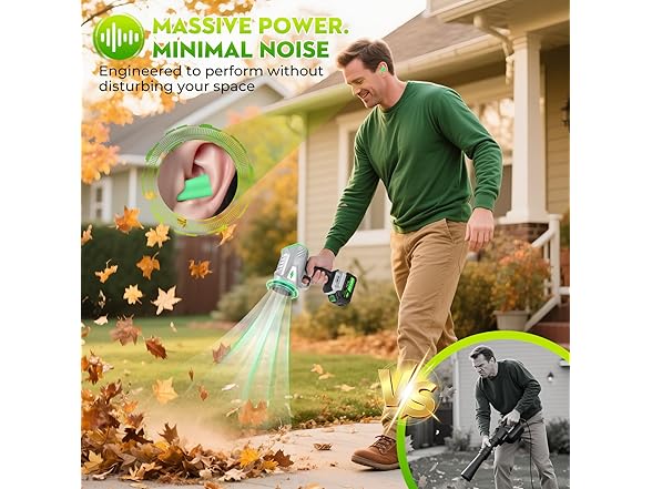 NineTrees Leaf Blower Cordless