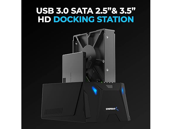 USB 3.0 to SATA Dual Bay Docking Station