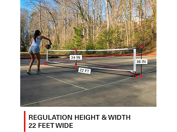 Rukket Sports Portable Pickleball Net System - Gallery 2