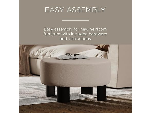 Celia Contemporary Upholstered Ottoman