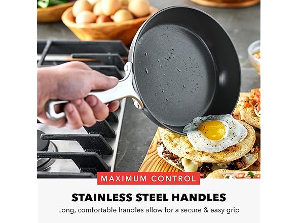 GreenPan x Bobby Flay Hard Anodized Nonstick 10 Piece Cookware Set