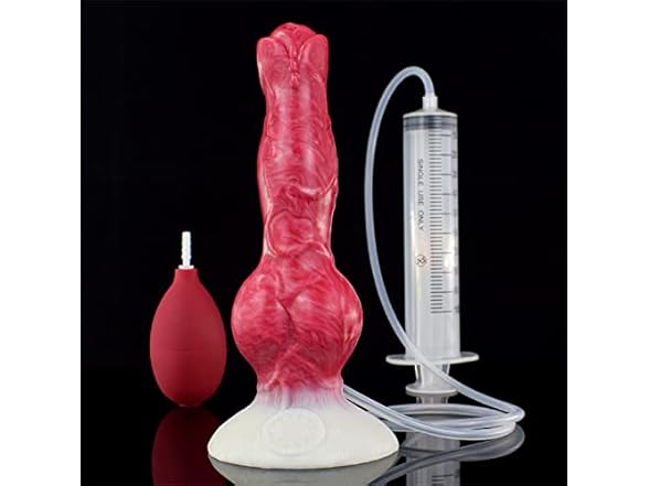 Lifelike Squirting Dildo Wolf Animal