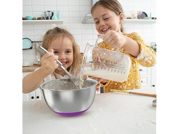 KITEISCAT Stainless Steel Mixing Bowls