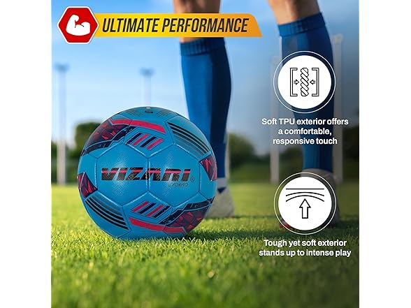 Vizari Soccer Ball - 32-Panel