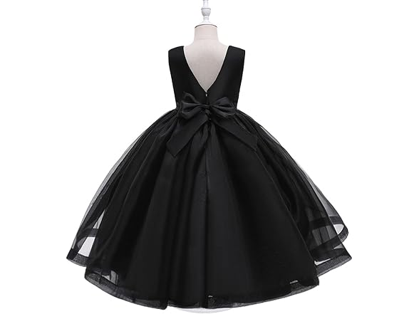 Mitun Semi Girls (9-10 Years) Flower Girl Dress