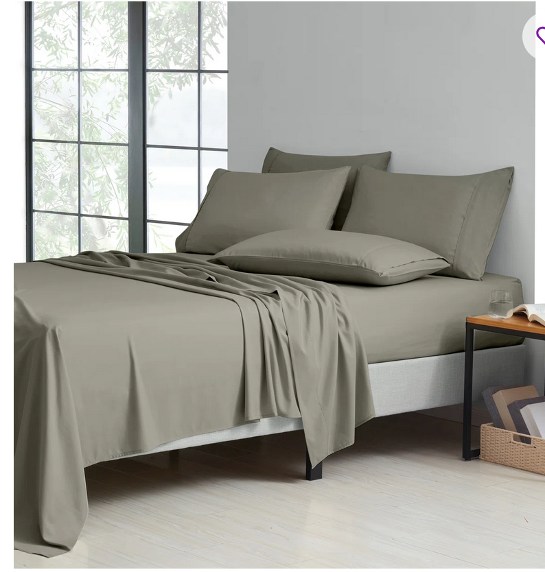 Bibb Home Bamboo 6-Pc Luxury Sheet Set - Gallery 34