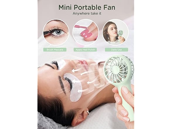2-Pack Personal Mini USB Hand Fans