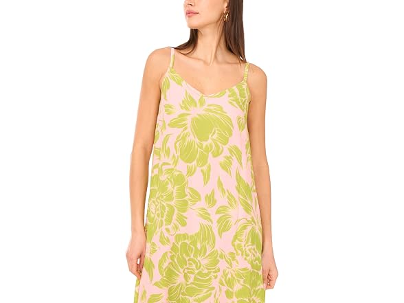Vince Camuto (S) Flare Hem Tank Maxi Dress