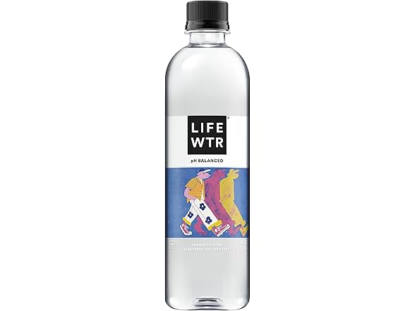 LIFEWTR Premium Water, 16.9oz, 6pk