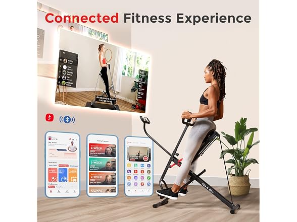 Sunny Health & Fitness Smart Row-N-Ride Exerciser