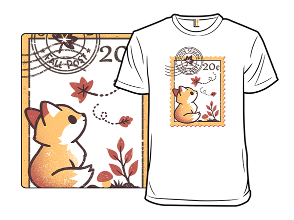 Fall Postage Stamp