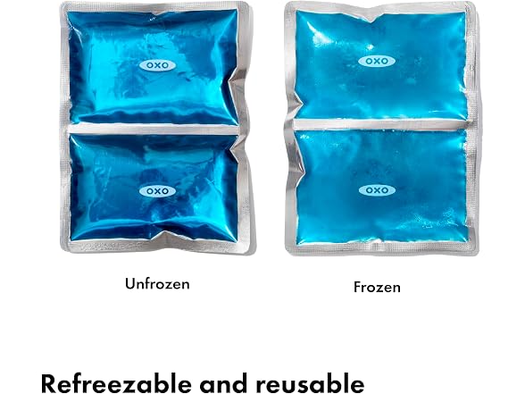 OXO Good Grips Prep & Go Ice Pack Set  Ocean Blue - Gallery 3