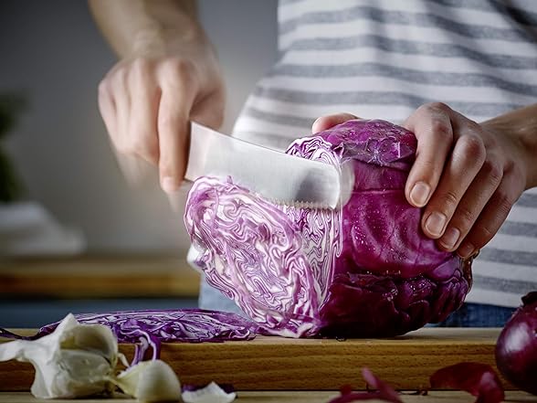 Wüsthof Gourmet 8" Bread Knife, Black (Open Box)
