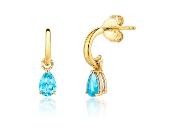 Amazon Essentials (OS) 14K Plated Pear Earrings