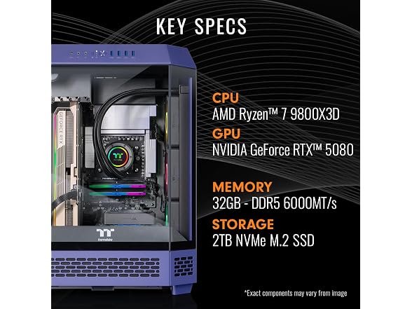 Thermaltake LCGS Reactor 9880F Gaming Desktop