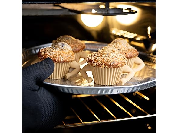 Pund'it Stud Muffins, Set of 4 Standard Size Muffin and Cupcake Wrappers