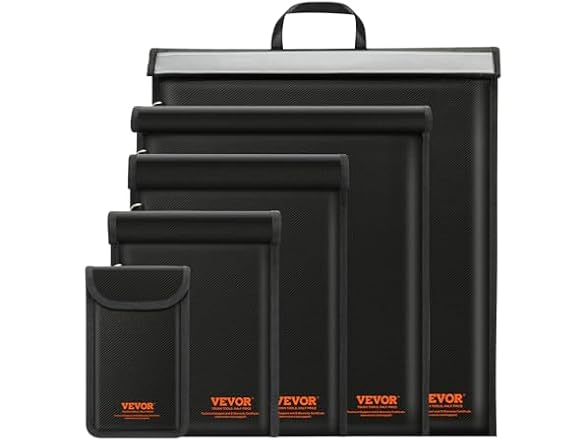 Faraday Bag, 4 Pack Faraday Pouch Set for