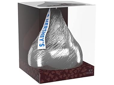 $16.99 HERSHEY'S World's Largest Milk Chocolate KISS 1 lb. dealfomo