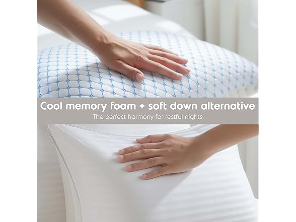 Nestl Cooling Memory Foam Pillow