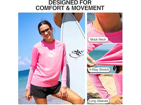 Kanu Surf Women's Pink Rashguard (XL)